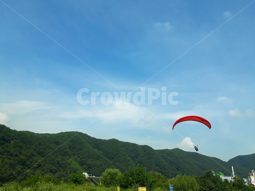 패러글라이딩,단양,paragliding,액티비티,스포츠,레져,하늘,산,비행,풍경