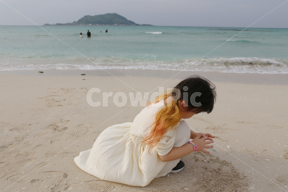 제주도,해변,바다,분위기,딸,사람,인물,인간,human,person,어린이,어린아이,child,children,kid
