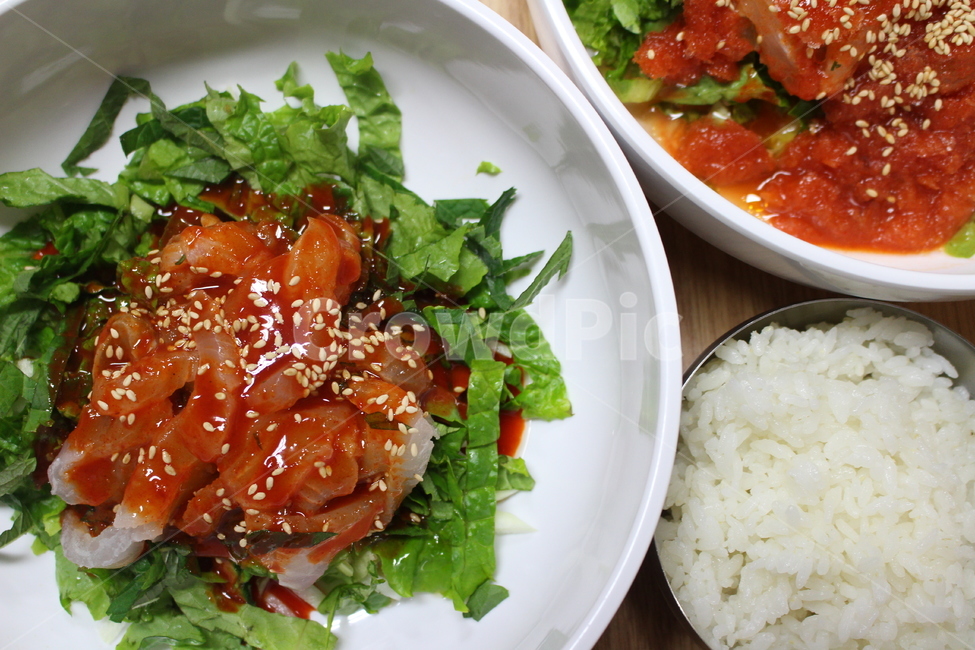 회,밥,비빔밥,음식,활어회,식사,점심,회덮밥,물회,일식,요리,음식,식재료,요리,food,cook,meal,dishes,food reserves