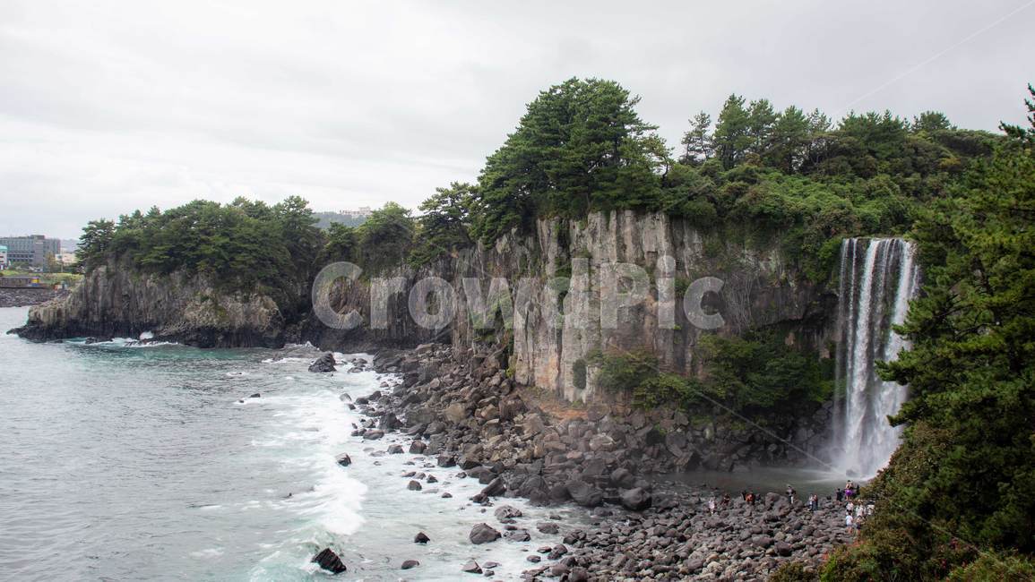nature,자연,water,물,outdoors,cliff,낭떠러지,river,정방폭포,자연,풍경,nature,landscape,옥외,강