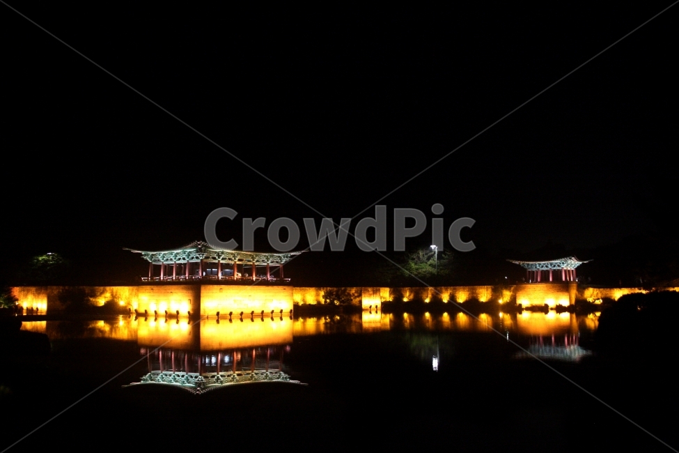 대한민국,경주,안압지,밤,여행,야경,밤,풍경,nightscape,night,landscape,한국전통,한국문화,korean traditional,korean culture,랜드마크,landmark,tourist attraction,한국랜드마크,한국관광지,한국명소,korea landmark,korea tourist attraction,lighting,조명,building,건물