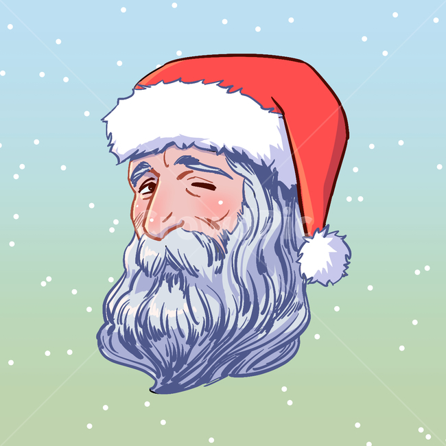 산타,산타일러스트,크리스마스,크리스마스일러스트,일러스트,캐릭터,윙크,할아버지,산타할아버지,성탄절,겨울,계절,winter,season,메리크리스마스,성탄절,merry christmas,그래픽,일러스트레이션,graphic,illustration