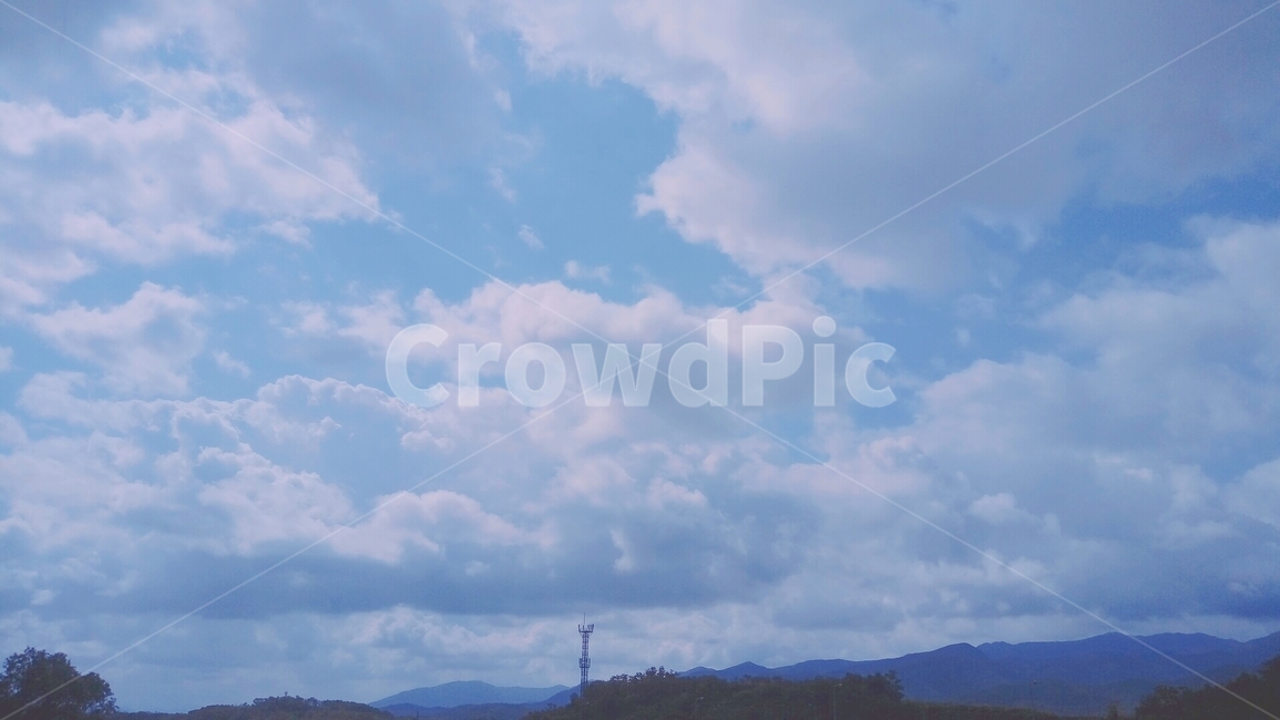 편안함,하늘,구름,시골,감성사진,sky