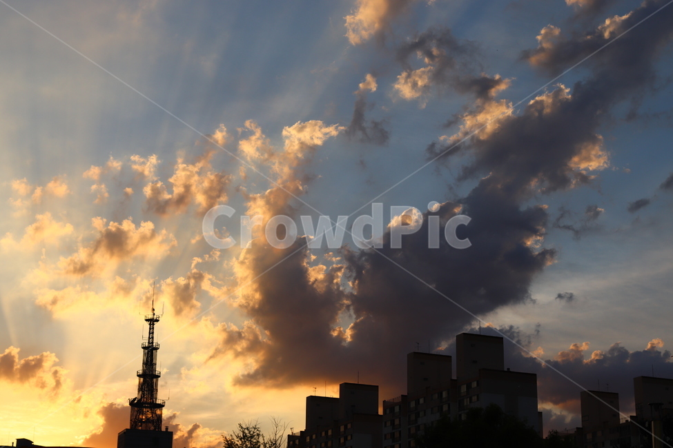 풍경,하늘,석양,실루엣,도시,도시,풍경,city,landscape,한국도시풍경,한국도시경관,korea cityscape,nature,자연,weather,날씨,outdoors,옥외,flare,플레어,light,빛,sunlight,햇빛,cumulus,적운,cloud,구름,sky