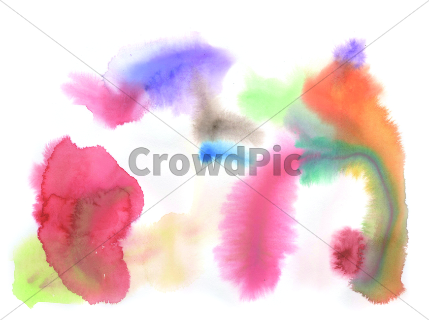 물감번짐,물감,번짐,그림,노랑색,주황색,빨강색,파랑색,하늘색,분홍색,colorruns,예술,art