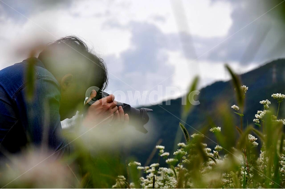 풍경,출사,혼자,자연,꽃밭,사람,인물,인간,human,person,사진작가,포토그래퍼,photographer