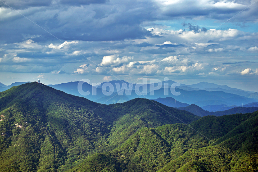 예봉산,적갑산,기상관측소,능선,구름,자연,자연,풍경,nature,landscape,mountain,산,mountain range,산맥,outdoors,옥외
