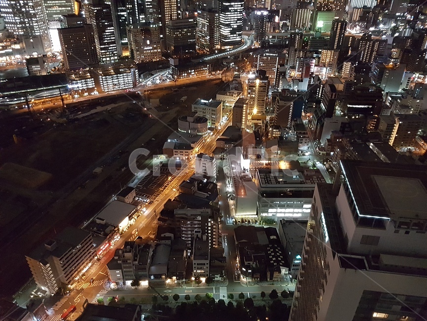 우메다,일본,헵파이브,야경,불빛