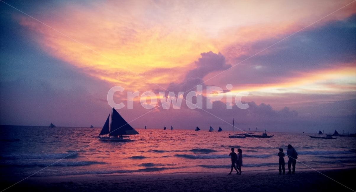 boat,보트,nature,자연,human,인간,person,사람,필리핀,보라카이,해변,바다,beach,sea