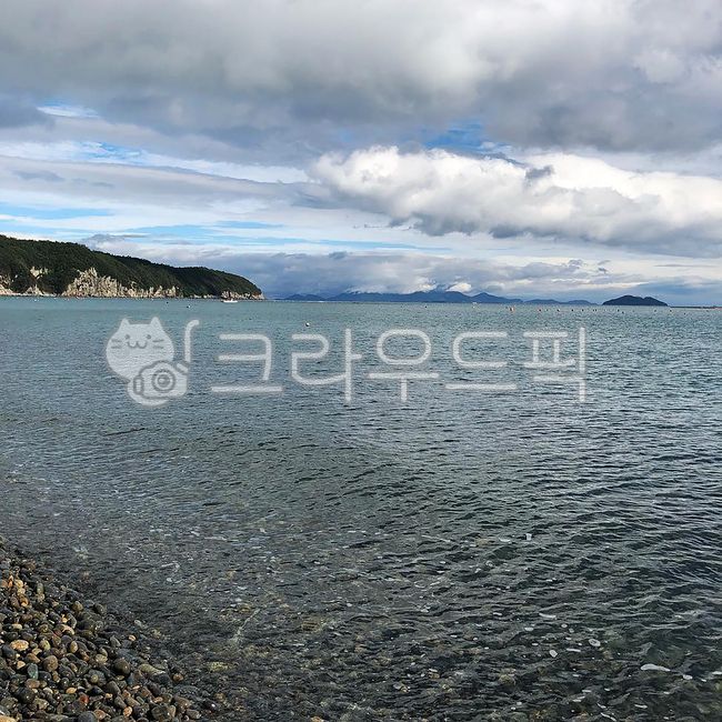 sky,nature,beach promenade,Wando Sea,cloud,trail,Wandogu Gye,etc,cumulus,weather,bridge,evening,boardwalk,Gugye Light,Sky of Autumn