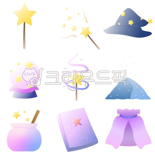 마법,마법일러스트,요술,마법봉,망토,마법사모자,마법책,책,구슬,점쟁이,요술봉,마법가루,가루,신기한,판타지