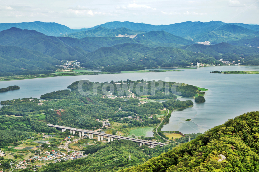 양수리,봉안대교,조안리,예빈산,팔당호,남한강,금봉산,정암산,자연,풍경,nature,landscape,한국자연풍경,한국자연경관,korea nature landscape,scenery,outdoors,옥외,경치,aerial view,조감도