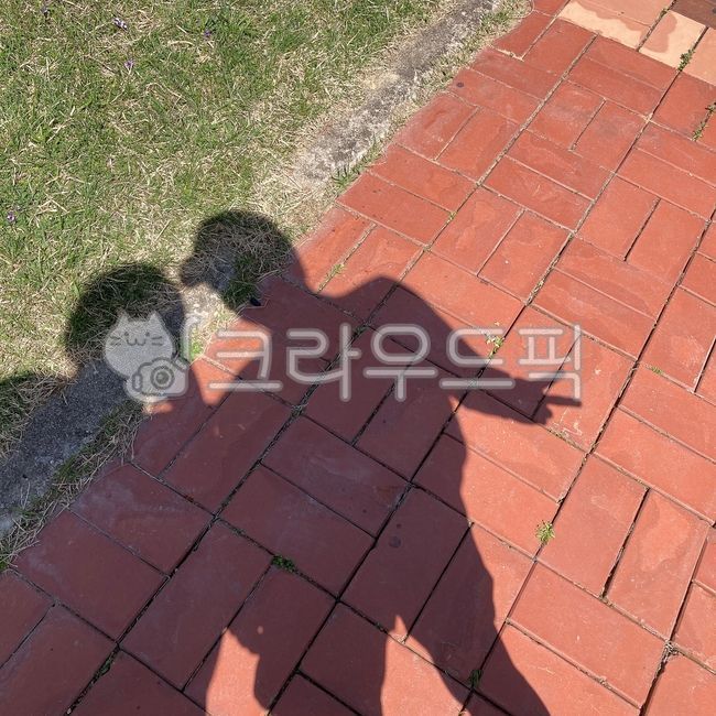 길,바닥,그림자,커플,운동장