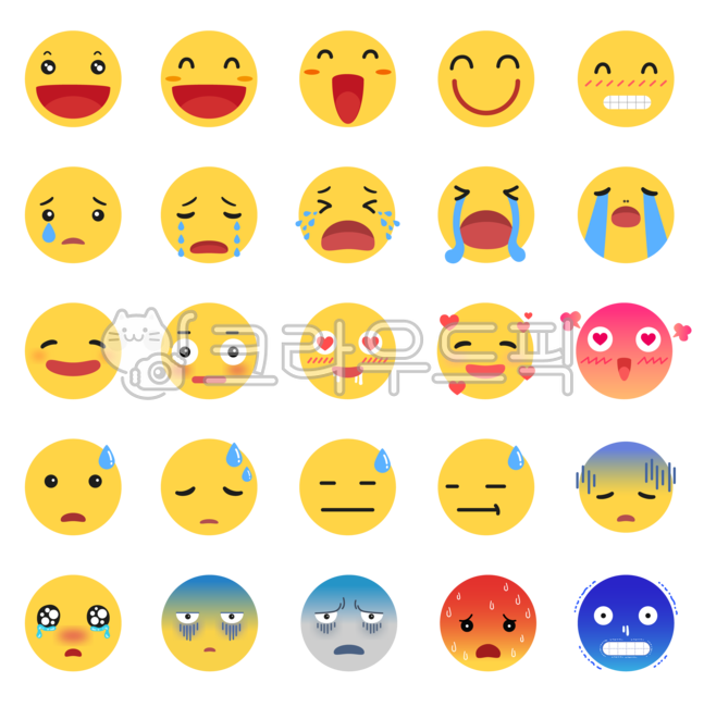 스마일,표정,표정이모티콘,스마일이모티콘,표정일러스트,얼굴일러스트,감정일러스트,이모티콘,얼굴표정,이모지,아이콘,얼굴아이콘,웃음,눈물,속상,울상,하트,사랑,황당,당황,추위,더위,좌절