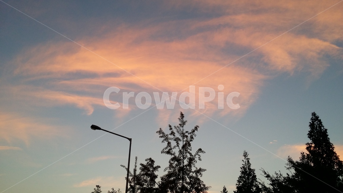 nature,자연,해질녘,하늘,구름,노을,sky