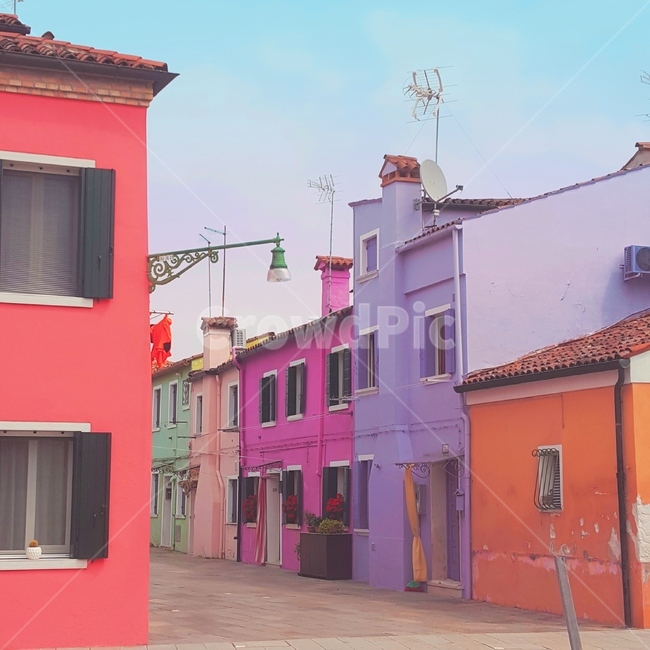 이탈리아,베네치아,베니스,무라노섬,우라노섬,원색,vivid,house,감성,색감,colorful,해외,해외,외국,세계,foreign,oversea,world