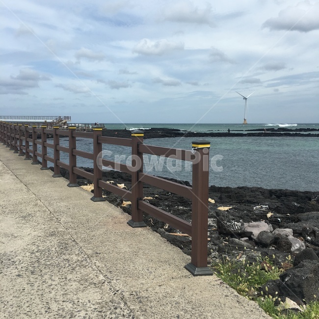 풍차,제주도,바람,바다,길