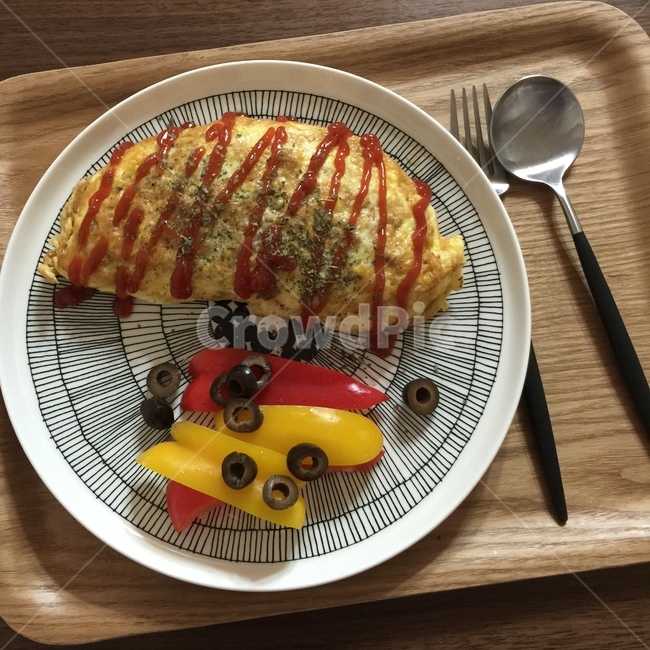 오므라이스,요리,음식,식사,dish,food,meal,음식,식재료,요리,food,cook,meal,dishes,food reserves