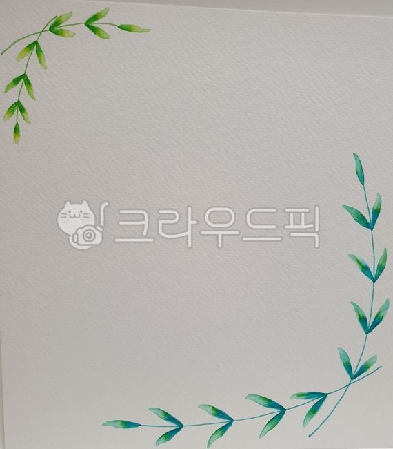 나뭇잎,초록잎,초록프레임,프레임,테두리