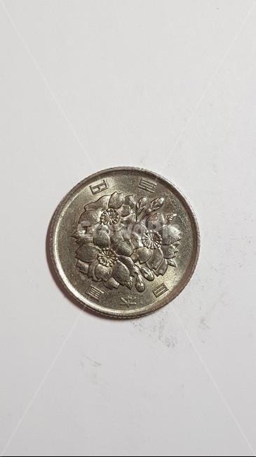 일본동전,앞,뒤,100엔,동전,coin,돈