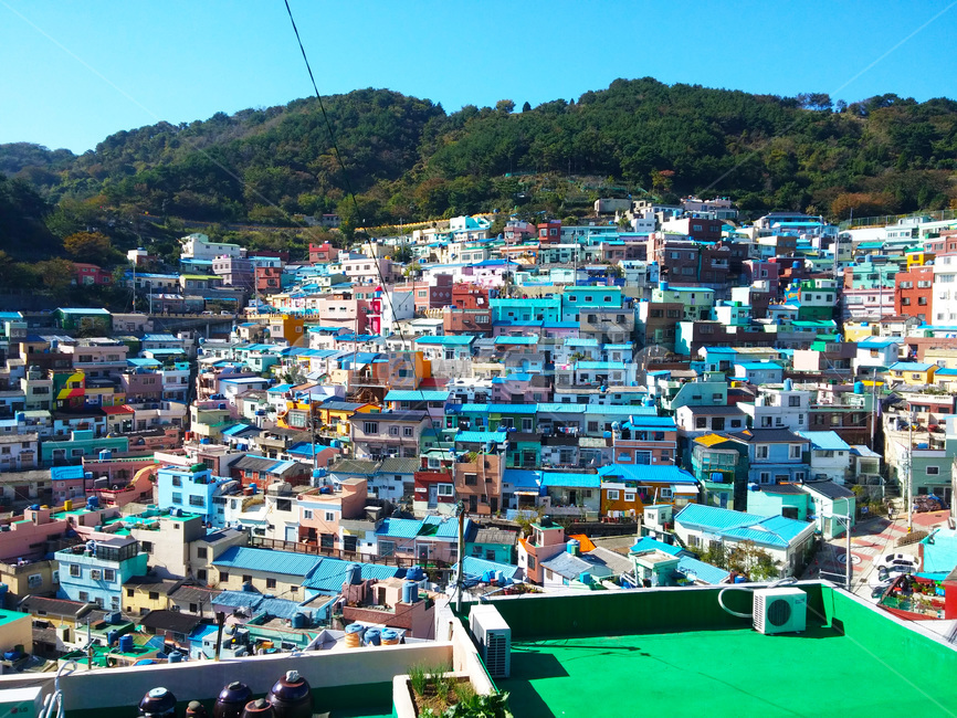 부산,감천마을,건축물,풍경,마을,벽화마을