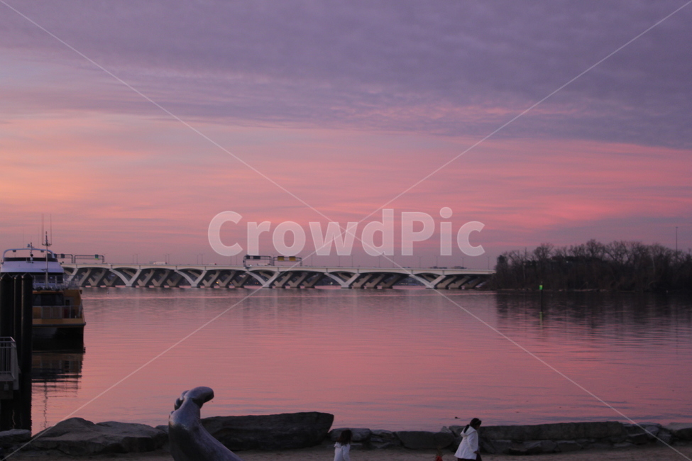 water,노을,sunset,감성,하늘