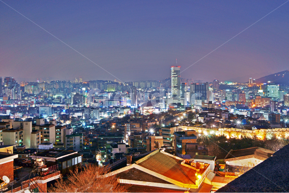 낙산공원,한양도성,야경,성곽길,도심야경,성벽,종로구