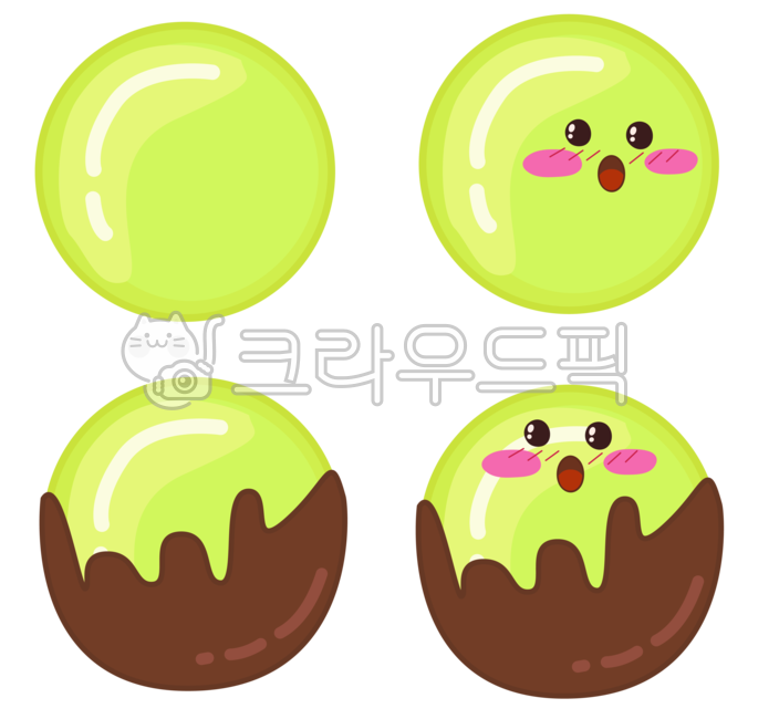 포도,청포도,샤인머스캣,포도알,청포도알,포도그림,포도일러스트,캐릭터,이모티콘,부끄러운표정,초콜릿,디저트,간식,초코퐁당,초코퐁듀,과일