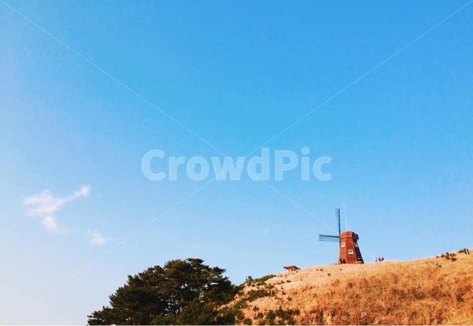 거제도,풍차,풍경,하늘,배경,자연,자연,풍경,nature,landscape,outdoors,옥외