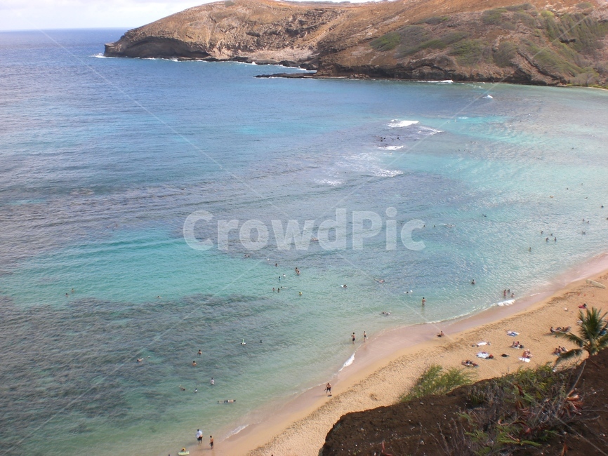 하와이,와이키키,호놀룰루,하나우마베이,하와이해변,hawaii,waikiki,honolulu,자연,풍경,nature,landscape,해변,바다,beach,sea,해외,외국,세계,foreign,oversea,world,세계자연풍경,해외자연풍경,외국자연풍경,world nature landscape,land,땅,outdoors,옥외,water,물,shoreline,해안선,ocean,대양,promontory,곶,scenery