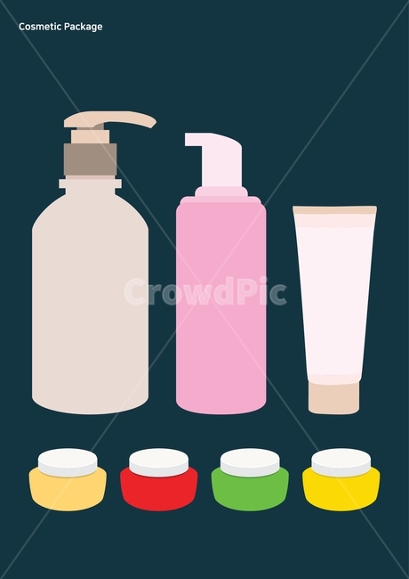 화장품,공병,목업,일러스트,로션,에센스,튜브,빈병,패키지,뷰티,미용,beauty treatment,비즈니스,사업,business,service,work,그래픽,일러스트레이션,graphic,illustration,아이콘,icon