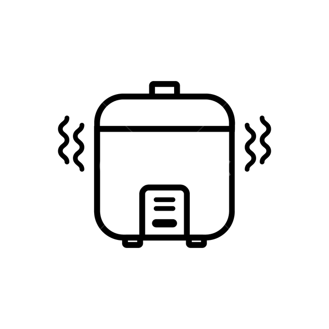 밥솥,음식,요리,kitchen,cook,밥,주방,부엌,주방용품,부엌용품,전기밥솥,취사,보온,저녁,점심,식사,그래픽,일러스트레이션,graphic,illustration,아이콘,icon
