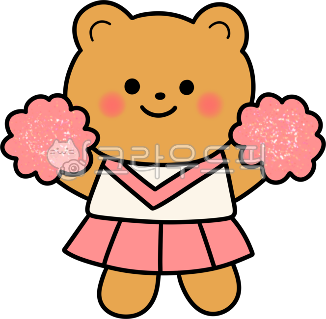 cheering,cheer squad,cheering bear,cheerleader,cheerleading,sports day,athletic meet,cheering squad leader