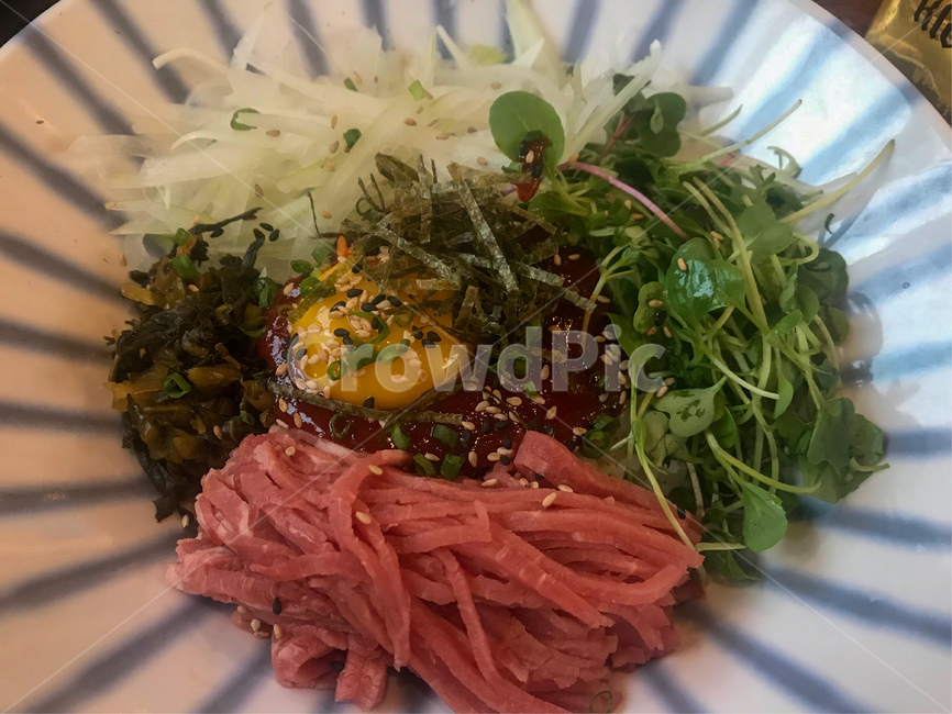 비빔밥,육회비빔밥,육회,음식,food,한식,생고기
