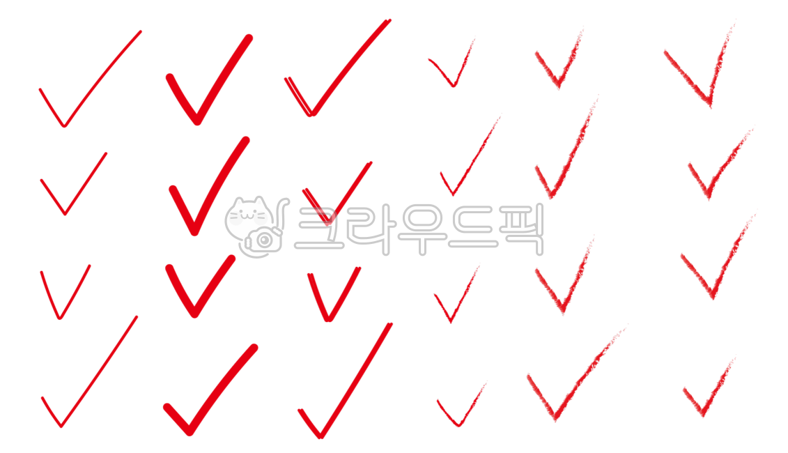 체크,브이표시,체크표시,채점,체크모양,check,브이,빨간펜,빨간색연필,확인,빨간색