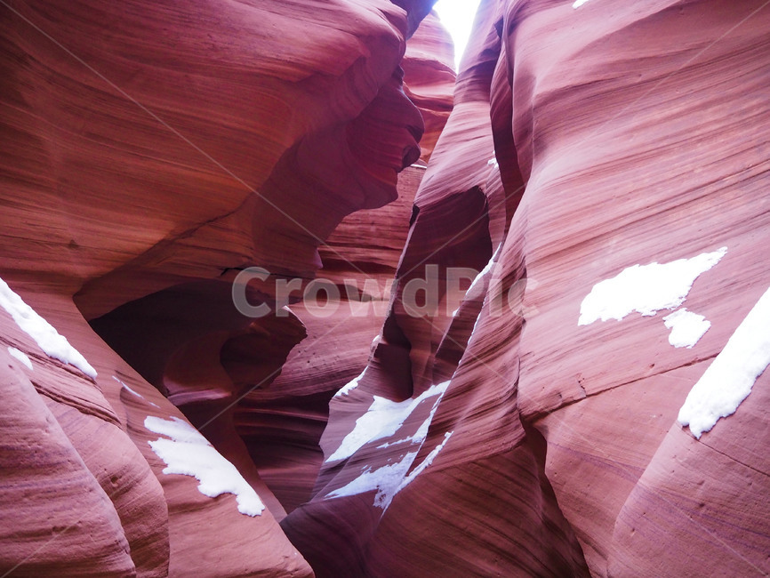 앤탈롭캐년,겨울,눈,antelopecanyon,winter,snow