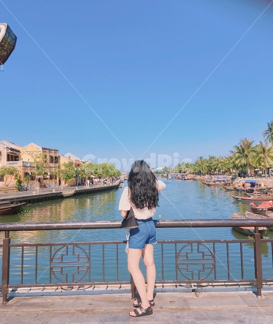 여자,사람,person,강,호이안,여성,여자,woman,female,lady,여행,휴가,traveling,vacation,trip