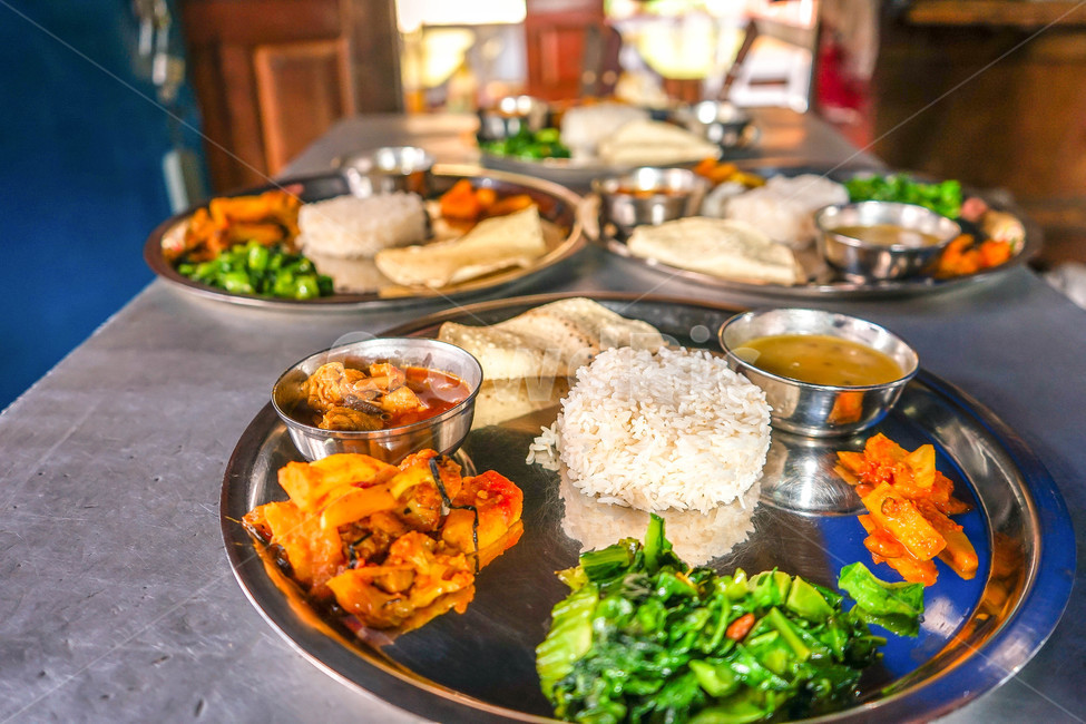 달밧,현지음식,음식,밥,쌀,점심,meal,레스토랑,식사,food,식품,restaurant,네팔,음식,식재료,요리,food,cook,meal,dishes,food reserves