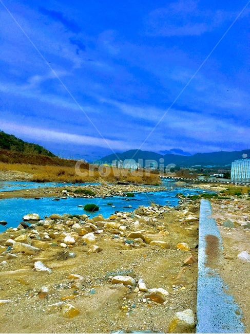 강,댐,물,모래,하늘,자연,풍경,nature,landscape