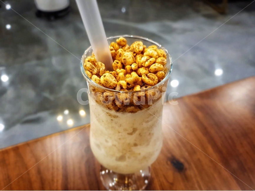 카페,과자,음식,여유,맛있다,라떼,조리퐁