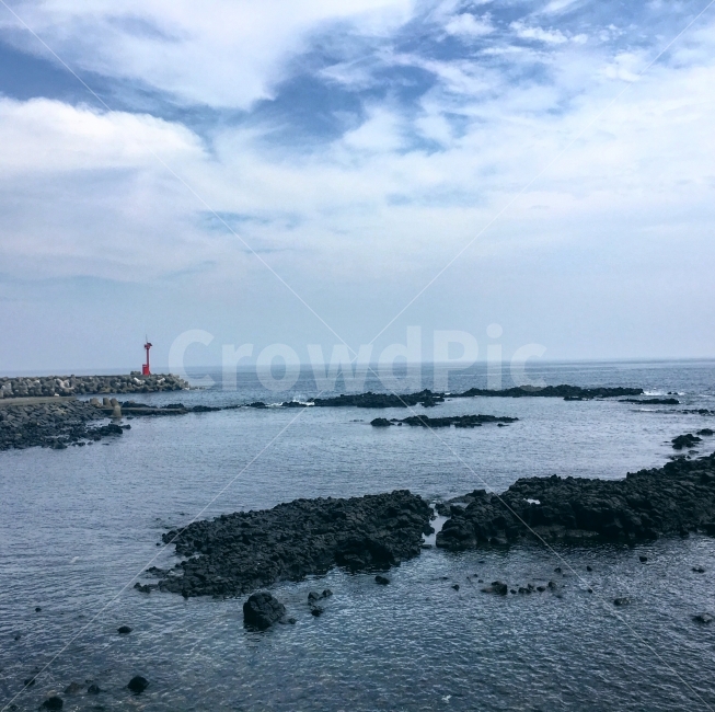 제주,제주도,바다,하늘,등대,파도,푸른바다,수평선,자연,풍경,nature,landscape,등대,lighthouse,제주도,jeju,jeju island,promontory,곶