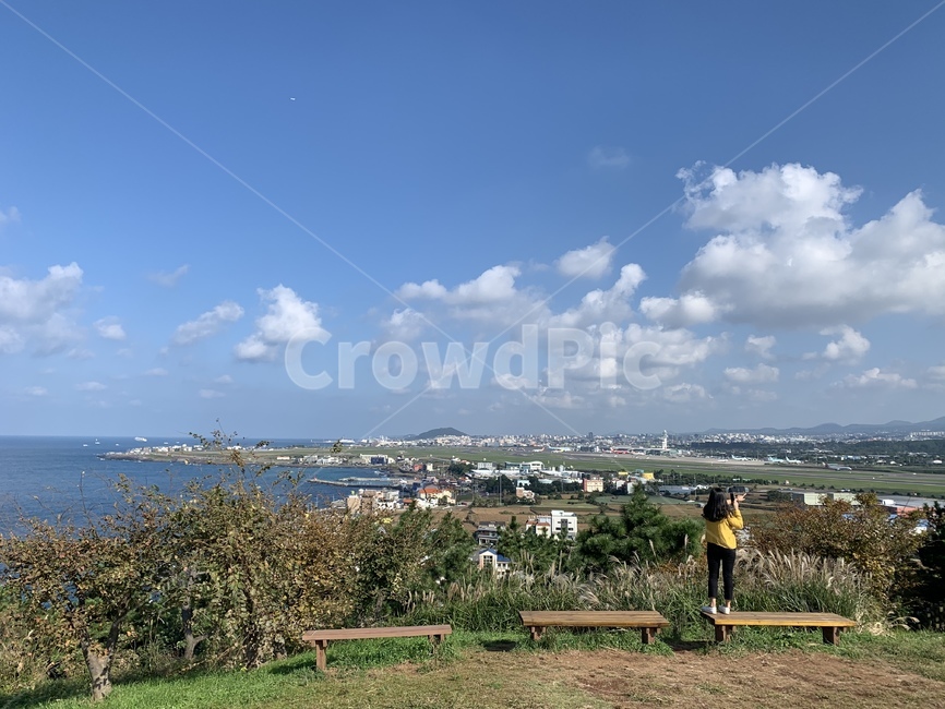 제주도,제주올레길,제주도올레길,제주,오름,제주오름,도두봉,경차,언덕,landscape,경치,자연,nature