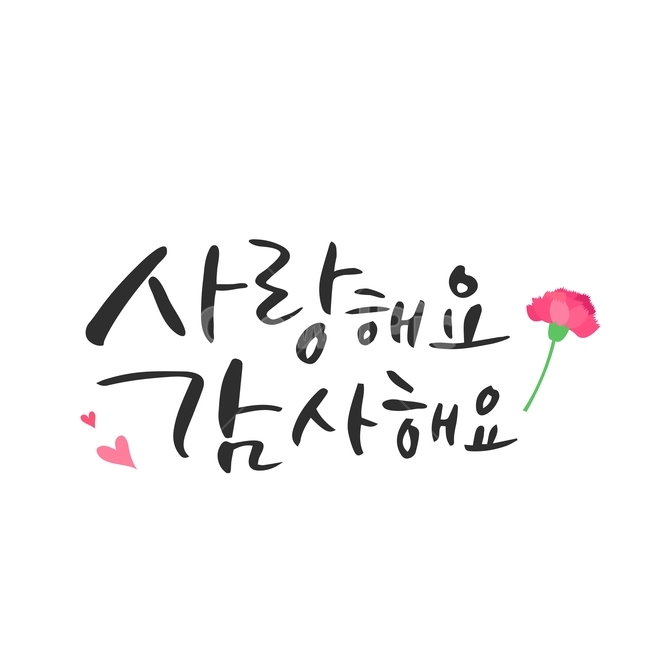 행사,가정의달,캘리그라피,손글씨,붓글씨,캘리,기념일,감정표현,기분,feeling,emotion,누끼,remove background,캘리그라피,손글씨,calligraphy