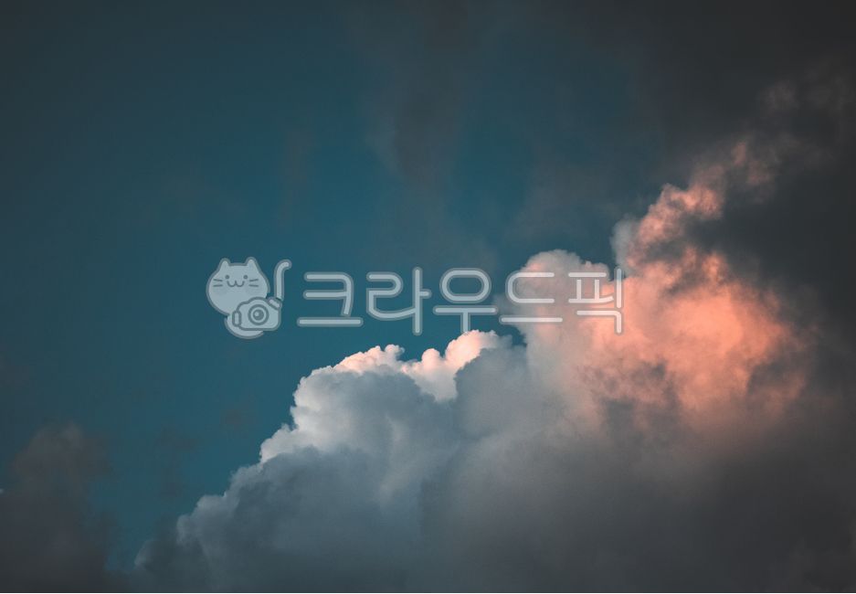 weather, cumulus, cloud, 구름, 적운, 사진,이미지,일러스트,캘리그라피 - Nujlleb작가