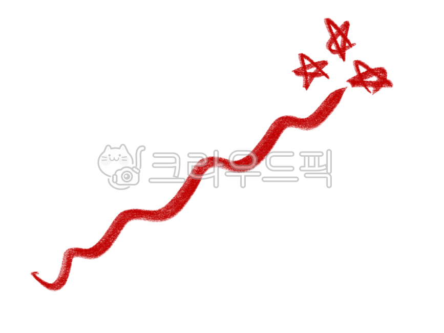 물결표시,별표,강조,빨간색연필,빨간펜,강조png,학습지,중요,채점,별,별png