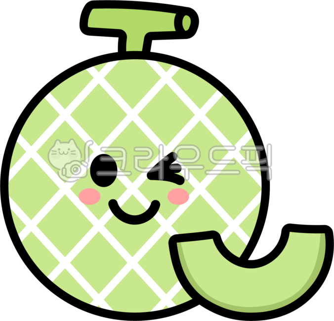 멜론,메론,과일,열대과일,후르츠,간식,후식,귀여운캐릭터,멜론캐릭터,메론캐릭터,과일캐릭터,머스크메론,머스크멜론,melon,fruit