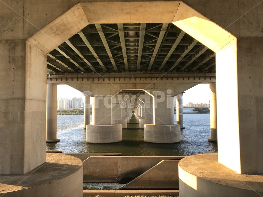 다리,한강,바닥,floor,river