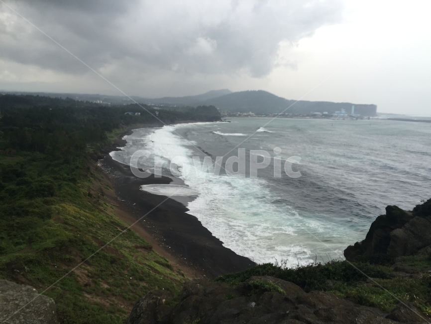 바다,태풍,자연,먹구름,wave,제주도,자연,풍경,nature,landscape,promontory,곶,sea,ocean,대양,water,물,outdoors,옥외