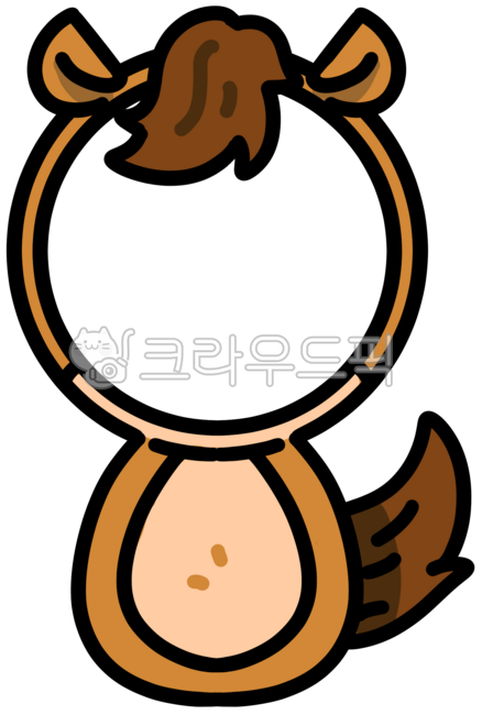 십이지신,귀여운,동물,띠,얼굴삽입,얼굴합성,말,말띠,2014년,2026년,갑오년,병오년,2038년