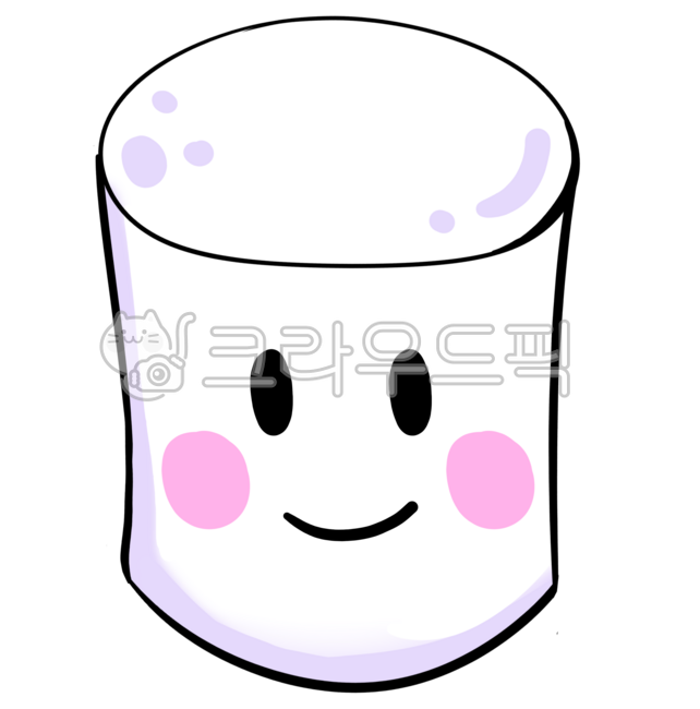 마쉬멜로우,흰색,설탕,달콤,디저트,단맛,크림색,제과,일러스트,디자인,그래픽,캐릭터